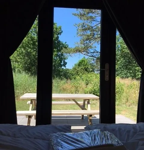 Дом отдыха Tiny House In Het Groen, Aan Zee Met Prive Hottub *