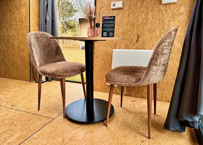 Tiny House In Het Groen, Aan Zee Met Prive Hottub *