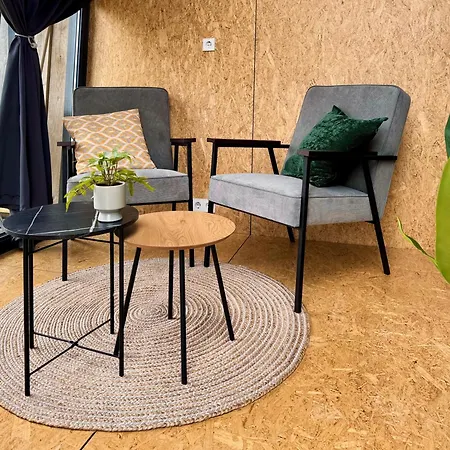 Tiny House In Het Groen, Aan Zee Met Privé Hottub